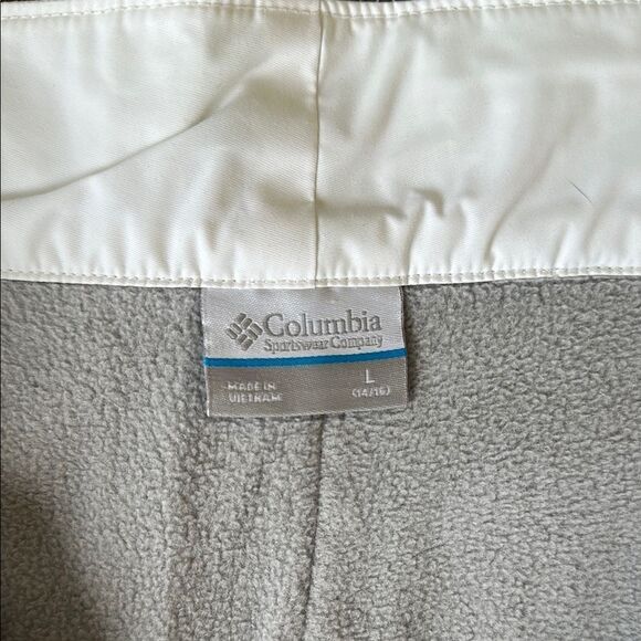 Columbia White Snow Pants Outdoor Style (growth system)size lg 14-16 | 1594-1690 - Picture 4 of 13